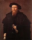 Gentleman with Gloves by Lorenzo Lotto